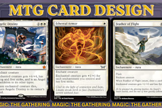 create custom magic the gathering mtg tokens mtg card art and tcg illustrations