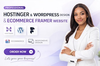 hostinger website hostinger wordpress website design ecommerce framer website