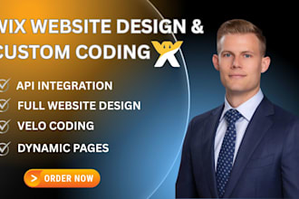develop custom wix velo code database integrations and api solutions