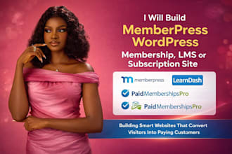 build memberpress wordpress membership lms or subscription site