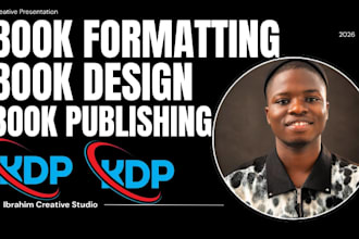 do KDP book formatting book publishing professionally on amazon KDP book editing