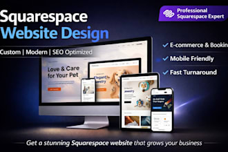 design squarespace website, squarespace expert, redesign, squarespace SEO