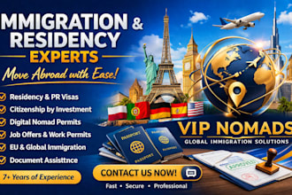 assist immigration, PR, residency visa, digital nomad, work permit, citizenship