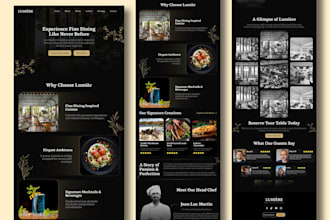 design restaurant website design food recipe website design cooking web design