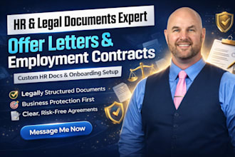 write offer letter employment contract job offer onboarding hr document