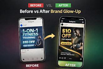 design high converting instagram promo post, flyers, and social media ads