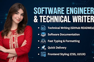 be your technical writer, github readme, and HTML CSS expert