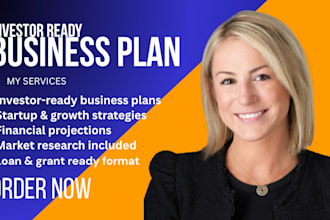 write a business plan to secure funding and attract investors