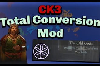 create custom ck3 mod, bg3 mod, hoi4 mod, game modding and scripting