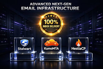 setup stalwart, kumomta, hestiacp or wildduck mail server