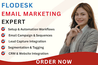 do flodesk email marketing automatiion campaign mailchimp workflow integration