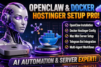 openclaw setup open claw doker hostinger openclaw telegram bot openclaw mac mini