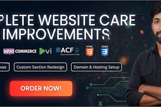fix, customize and migrate your wordpress website