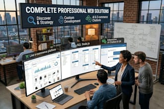 create a website tailored to your needs and business