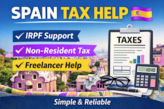 assist with spanish tax filing and irpf returns