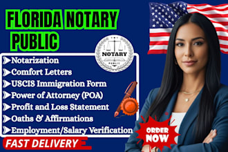 notarize documents remote USA and international florida notary public