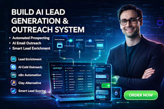 build n8n ai lead enrichment and cold outreach agent