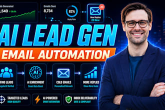 build ai lead generation and cold email automation systems