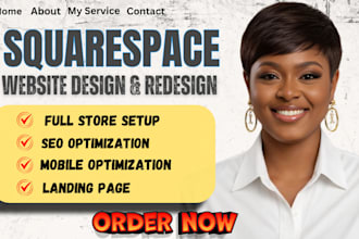 fix squarespace website errors, mobile issues, checkout and design problems
