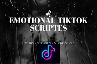 write short tiktok scripts