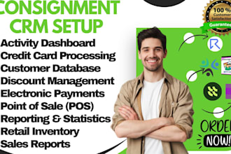 setup consignment crm via ricochet liberty consignpro circlehand consigncloud