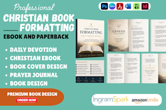 format, design christian ebook, daily devotion, prayer journal, prayer book