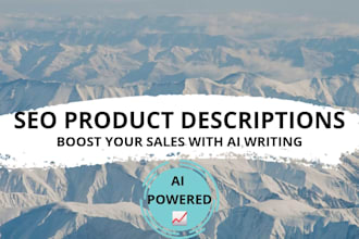 write persuasive SEO product descriptions that increase sales