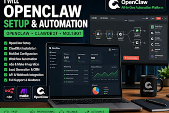 openclaw setup hermes ai agent moltbot n8n ollama vps make chatbot automation