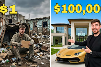 design viral youtube thumbnails like mr beast in 24 hours