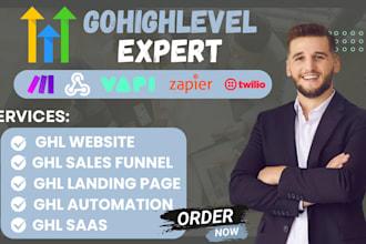 build gohighlevel website ghl sales funnel ghl landing page ghl automation
