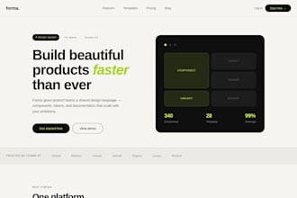 create your landing page
