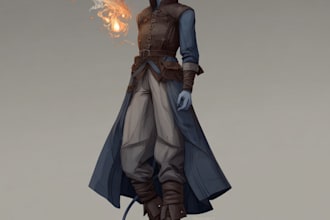 dnd character art and dnd character art