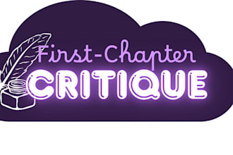 provide a first chapter critique for your book or manuscript