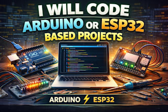code your arduino or esp32 project from scratch