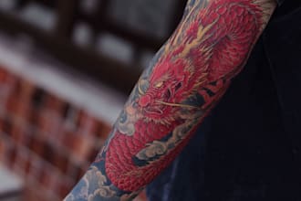 desing professional japanese tattoo