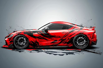 professional van wrap, vehicle wrap, car wrap design