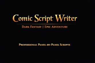 write comic and novels