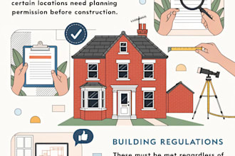 produce UK plans for planning approval and building regs