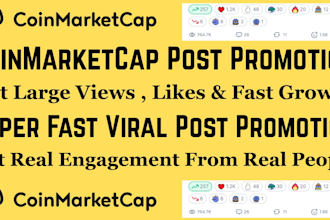 do best coinmarketcap post marketing to skyrocket and viral
