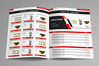 professional digital product catalogue,lookbook, brochure,flyer