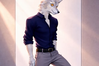 draw your furry characters sfw