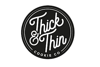 create clean homemade cookie small business logo