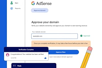 create approve your domain with google adsense