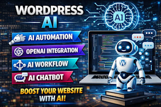 build an ai wordpress website with custom automated agentic workflows