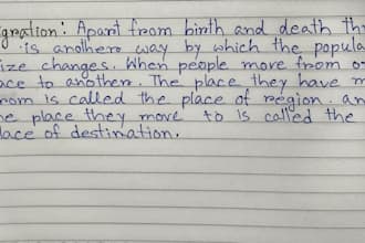 rewrite your notes in beautiful and readable handwriting