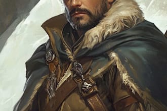dnd, fantasy character and dnd character