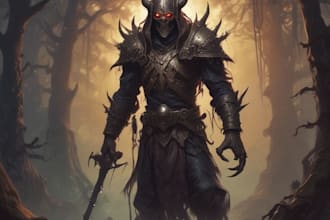 fantasy horror and fantasy horror character