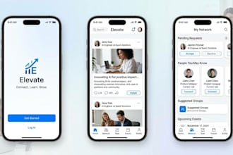 create clean UI UX for startup mobile apps