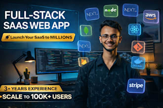 build a scalable full stack saas web app