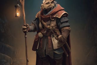 do character art, dnd, and game art